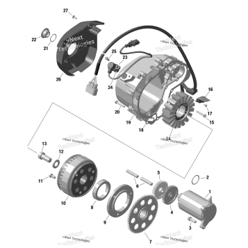 ROTAX - MAGNETO AND ELECTRIC STARTER