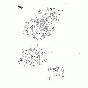 ENGINE COVERS ('83 C1)