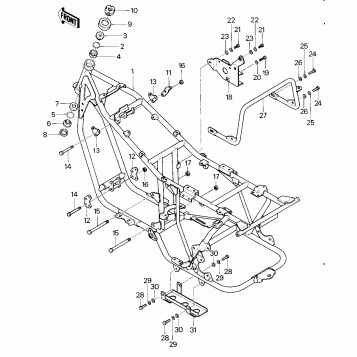 FRAME/FRAME FITTINGS ('83 C1)