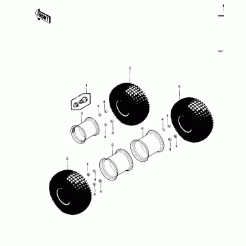WHEELS/TIRES ('83 C1)