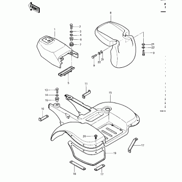 FENDERS/COVER ('83 C1)