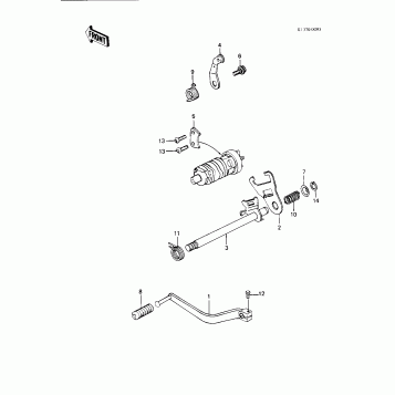 GEAR CHANGE MECHANISM