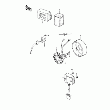 IGNITION/GENERATOR/REGULATOR