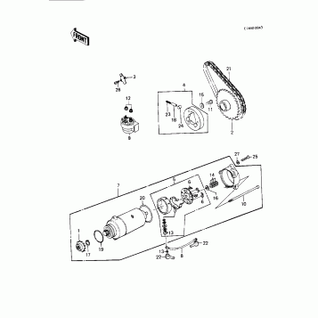 STARTER MOTOR/STARTER CLUTCH