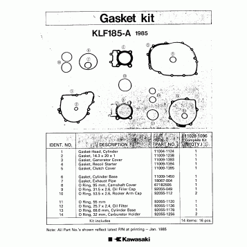 GASKET KIT