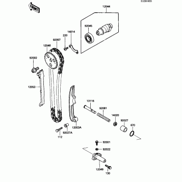 CAMSHAFT/CHAIN/TENSIONER