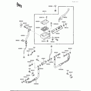 FRONT MASTER CYLINDER