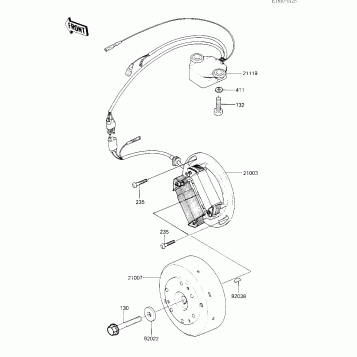 IGNITION/GENERATOR ('84 A1)