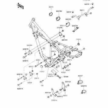 FRAME FITTINGS ('84 A1)