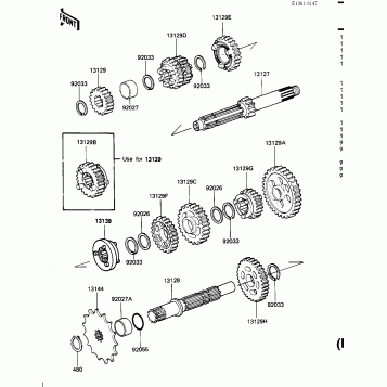 TRANSMISSION (KLT110-A1)