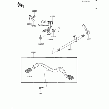 GEAR CHANGE MECHANISM