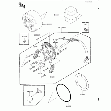 IGNITION/GENERATOR (KLT110-A1/A2)