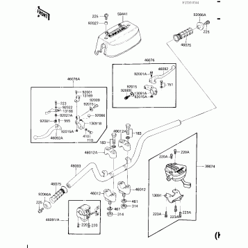 HANDLEBAR (KLT110-A2)