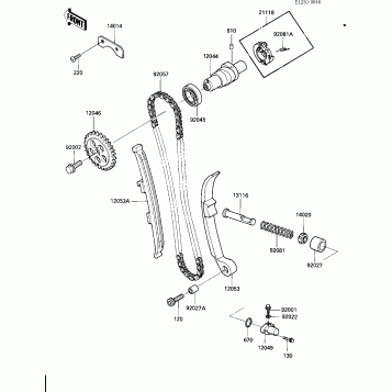 CAMSHAFT/CHAIN/TENSIONER