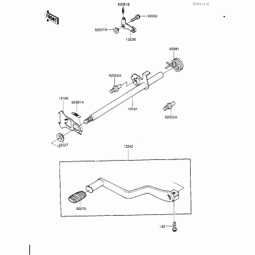 GEAR CHANGE MECHANISM