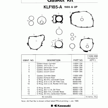GASKET KIT