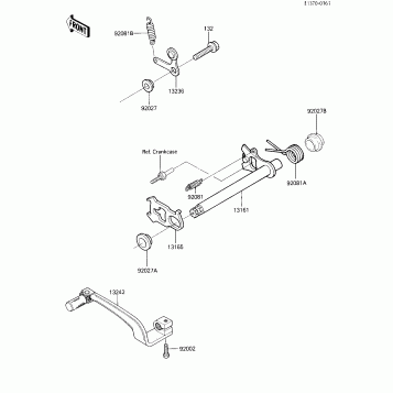 GEAR CHANGE MECHANISM