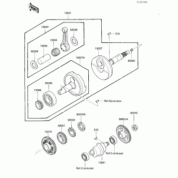 CRANKSHAFT/BALANCER