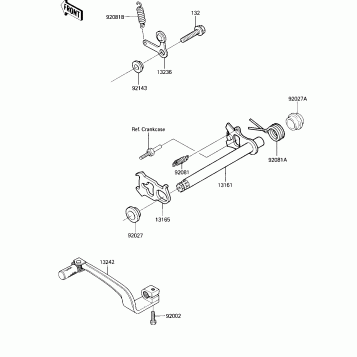 GEAR CHANGE MECHANISM