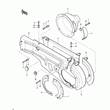 CHAIN CASE (KLT200-A1)