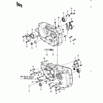 CRANKCASE ('82 A1)