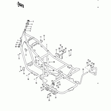 FRAME/FRAME FITTINGS ('82 A1)