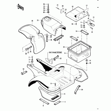 FENDERS/COVER/TRUNK ('82 A1)