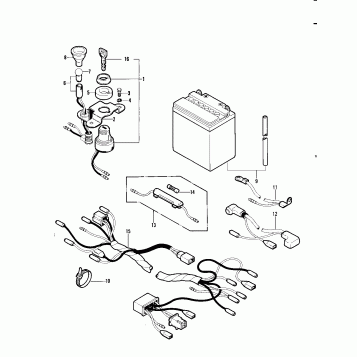 CHASSIS ELECTRICAL EQUIPMENT ('82 A1)