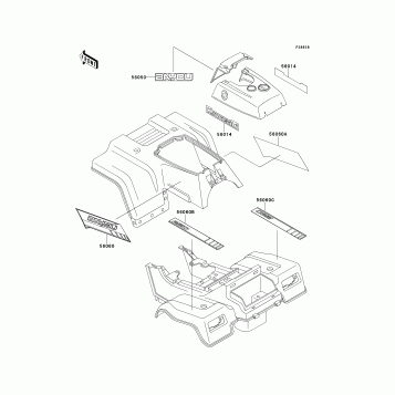 Decals(Gray)(KLF220-A6)