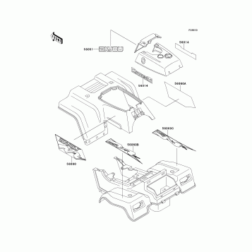 Decals(Gray)(KLF220-A7)