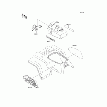 Decals(Green)(KLF220-A9)