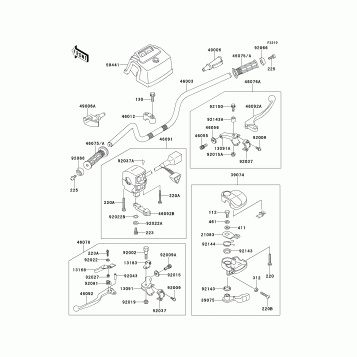 Handlebar(KLF220-A10-A12)