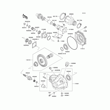 Drive Shaft/Final Gear