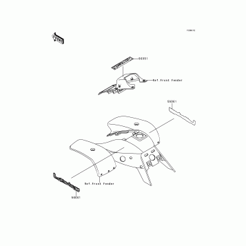 Decals(Red)(KEF300-A3)