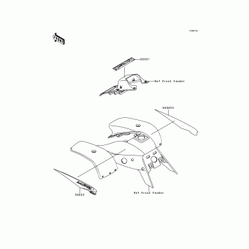 Decals(Red)(KEF300-A4)