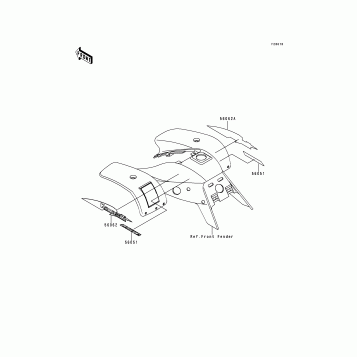 Decals(Green)(KEF300-A5)