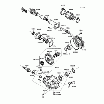 Drive Shaft/Final Gear