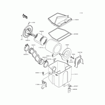 Air Filter(KLF300-B1)