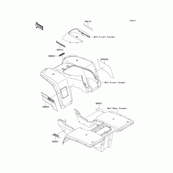 Decals(Green)(KLF300-B14)