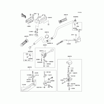 Handlebar(KLF300-C12-C14) )