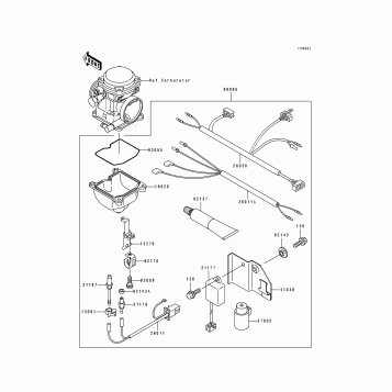 Optional Parts(Carburetor)(KLF400-B1/B2)