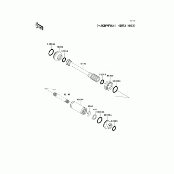 Drive Shaft-Propeller(A1/A2)