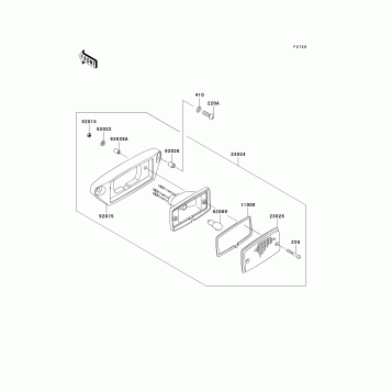 Taillight(s)(-JKBVFHB1 3B503051)