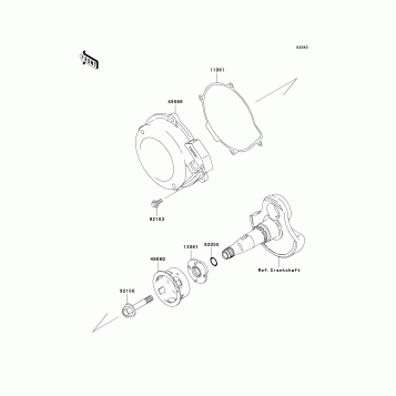 Recoil Starter(-VF360AE607660)