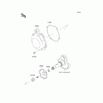 Recoil Starter(VF360AE607661-)