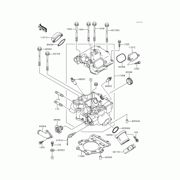 Cylinder Head(-VF400AE520627)
