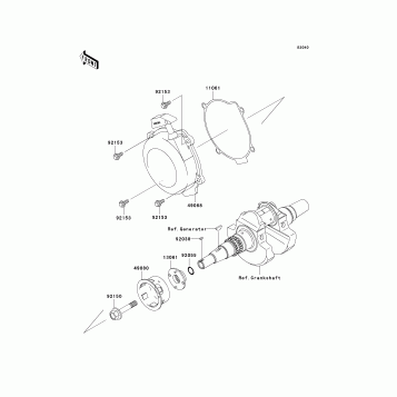 Recoil Starter(-VF650AE640351)