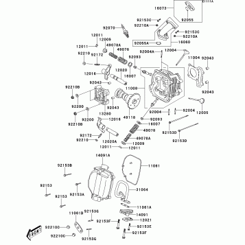 Cylinder Head(A8F-ABF)