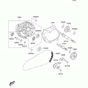Gear Change Drum/Shift Fork(s)