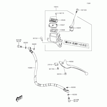Front Master Cylinder